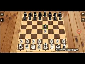 Chess game Easy level