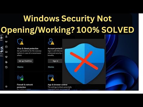 ✅How To Fix Windows Security Not Opening/Working In Windows 11 [3 Ways 2023]