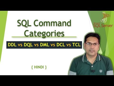 SQL Command Categories | DDL vs DML vs DQL vs DCL vs TCL | Interview Preparation | Hindi