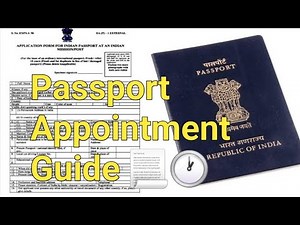 How to Book your passport Appointment:step-by -step Guide