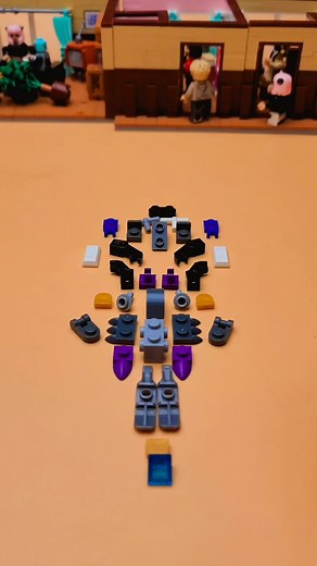 Build Mini Robots with Building Blocks