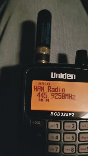 Uniden 325p2 with dmr upgrade decoding dmr simplex