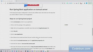 How to perform CRUD operation in Spring boot using RestAPI – Codebun