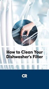 When was the last time you cleaned your dishwasher’s filter? Find more tips, plus ratings and reviews at CR.org/dishwashers. | Consumer Reports
