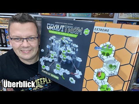 Gravitrax Starter Set pro extrem (Ravensburger) inkl. Erweiterung Helix, Turntable und Extras