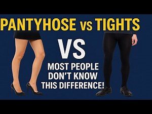 Pantyhose vs Tights: Most People Don’t Know This Difference!