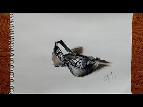 How to Draw Realistic Goggles