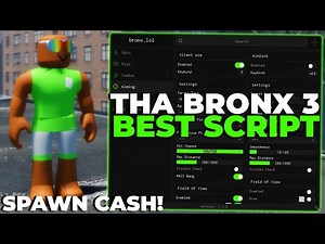 The BEST Tha Bronx 3 Script (No Bans - Spawn Cash, Godmode, + MORE!)