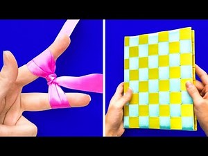 12 EASY CRAFTS WITH RIBBONS