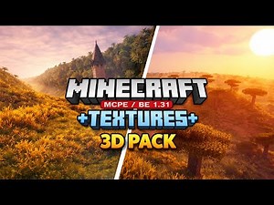 Classic 3D Texture Pack 1.21+ || Minecraft 3D Texture Pack Free 😍😍😍 ‪@platinumvgamer‬