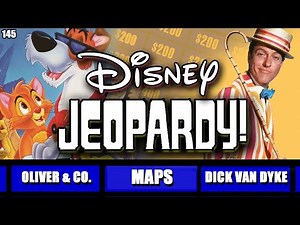 Disney Jeopardy Quiz • 26 Clue Game • Test your Knowledge