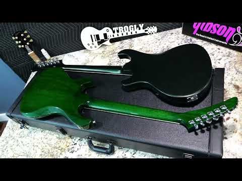 I Imported a Gibson "R+D" Prototype! | 2023 Pre-Production Gibson Victory Satin Dark Green Metallic