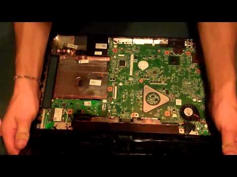 Inspiron N5110: Hard Drive Removal
