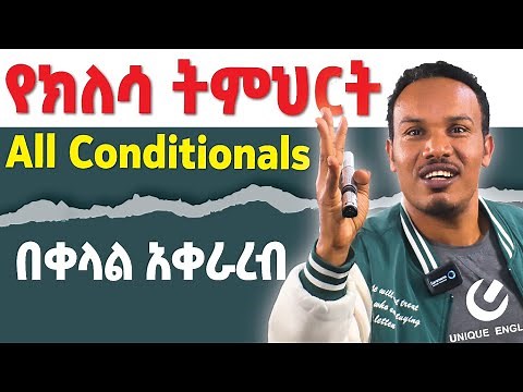 All conditional Sentences revised