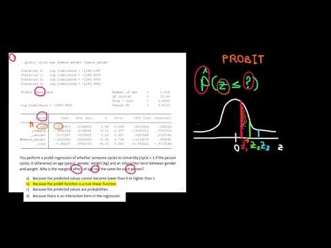 ECONOMETRICS | Probit Regression | Interpretation