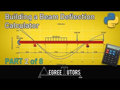 [2/8] Calculating beam deflection using numerical integration - Beam Deflection Calculator Project