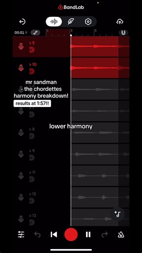 mr sandman harmony breakdown!! #mrsandman #strangerthings #singing #harmonies #fyp