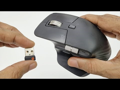 Logitech MX Master 3 /2S - How to Pair Unifying Receiver (Win 10)