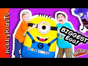 Giant MINION Surprise Egg