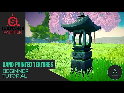 Substance Painter Stylized Hand Painted Texturing - Tutorial for Beginners