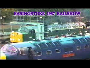 BR in the 1980s Basingstoke 1987 Railshow on 27th September 1987