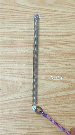 How to Attach a Spring the Right Way – No More Slipping or Struggling! 🔩✨