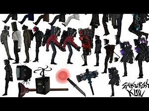 (DC2/AT2) Skibidi Toilet Agent pack version 5 Download in VK and Dropbox