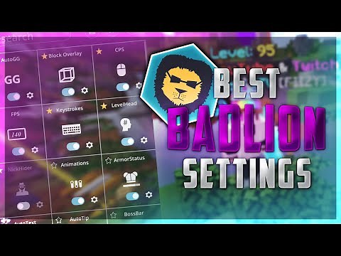 BEST BADLION CLIENT SETTINGS | Badlion Settings RELEASE