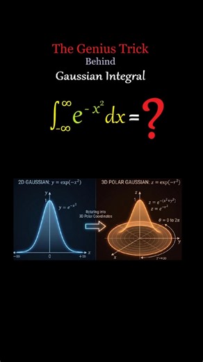 The Genius Trick Behind the Gaussian Integral
