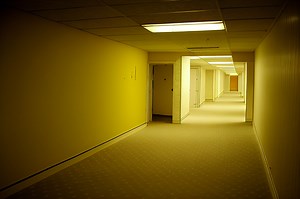 Why Are Liminal Spaces Eerie? The Case of The Backrooms