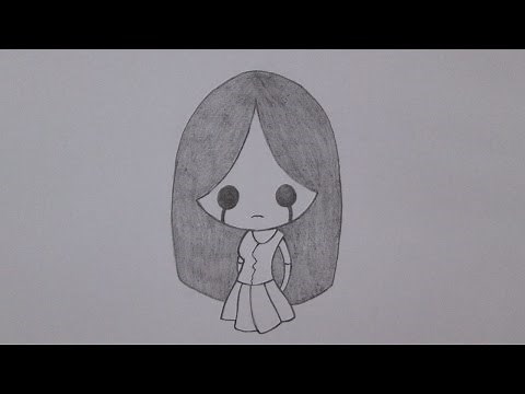 How to draw a goth girl