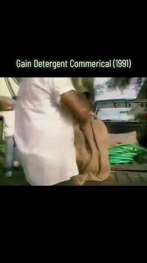 Nostalgic Flashback: 1991 Gain Detergent Commercial