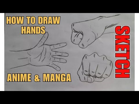 How to Draw Anime & Manga Hands Step by Step