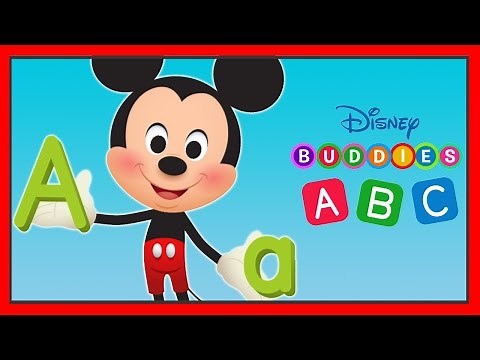 Disney Buddies ABCs - ABC Alphabet With Disney Characters