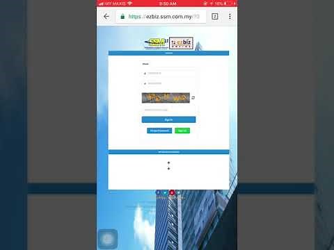 TUTORIAL 4: Download Sijil SSM dari Ezbiz Online