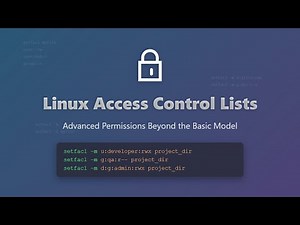 Linux ACLs: Advanced File Permissions Explained for Beginners!