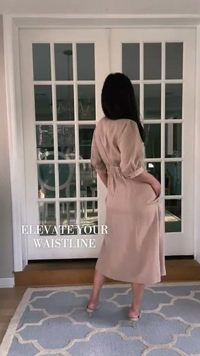 How to ROCK midi dress if your legs are short #shorts