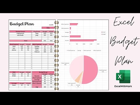 How To Do A Budget Spreadsheet On Excel