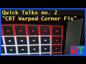 CRT Calibration Fixing Corner Convergence