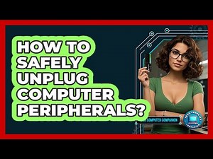 How To Safely Unplug Computer Peripherals?