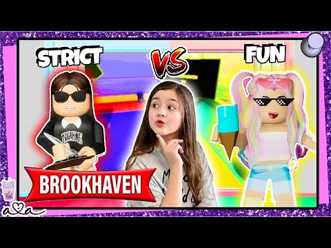 Strenge Mutter vs Fun Mutter in Brookhaven Roleplay *Roblox | Alles Ava Gaming