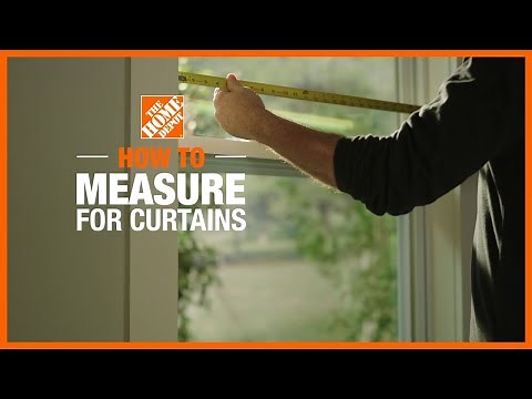 How to Measure for Curtains | The Home Depot