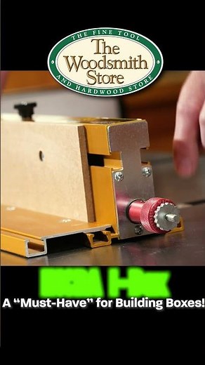 INCRA I-Box. This table saw jig will help making boxes with box joints easy and accurate! #shorts