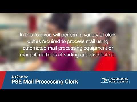 USPS Mail Processing Clerk Postal Support Employees