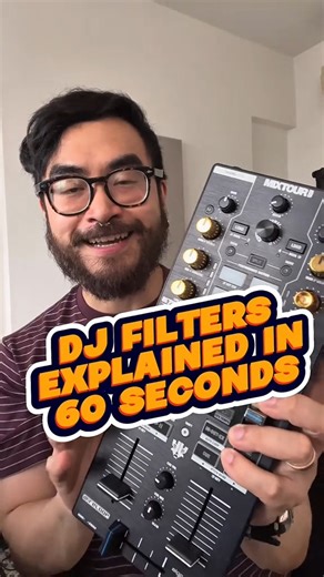 "🎛️ MIX MASTERY: High Pass vs Low Pass Filters Explained (in 60 seconds) Let me break down the magic behind DJ filters... ✨ HIGH PASS FILTER Think "high frequencies pass through" - this cuts the LOW END (bass) while keeping the highs. Turn it clockwise and watch the bass disappear, but this eats up the mids too if you turn it too much so use your ears! Great for smooth transitions, creating tension, or making vocals pop without the muddy low end competing with your incoming track. LOW PASS FILT