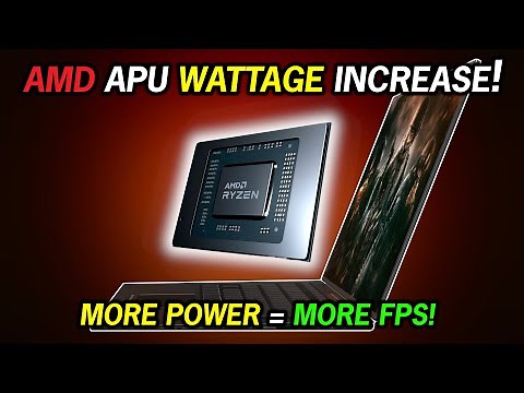 How To Raise AMD APU LAPTOP TDP! - AMD APU TUNING UTILITY RYZEN APU 2000, 3000, 4000, 5000 Series