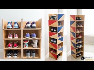 DIY | Stackable Shoe Storage
