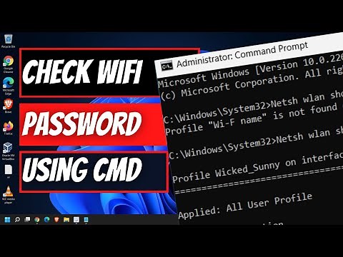 How To Check Own WiFi Password in Windows 11/10 Using CMD