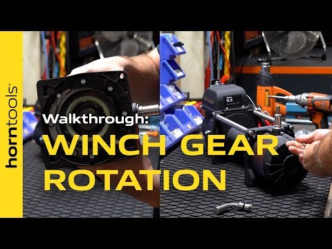 Winch Gear Rotation – How it’s done | horntools