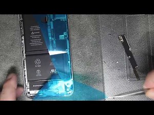 iPhone X/XS OLED液晶ガラス画面交換修理やり方方法